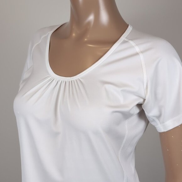 3/$20 Eddie Bauer Sport Minerale Performance Tshirt White Athletic Medium Top - Picture 4 of 10